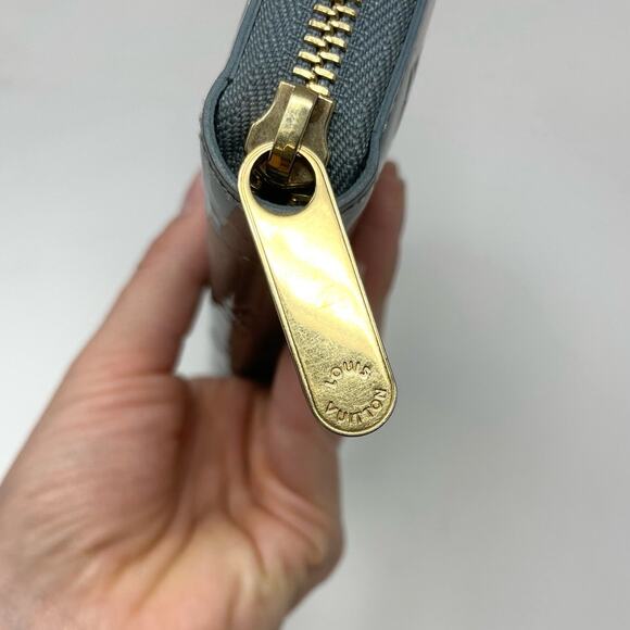 Louis Vuitton LV Monogram Vernis Zippy Zip Around Long Leather Card Wallet - Picture 12 of 16